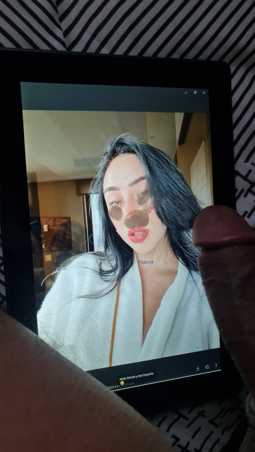 Nicki nicole cum tribute x 2✊️💦 #befb9OWX